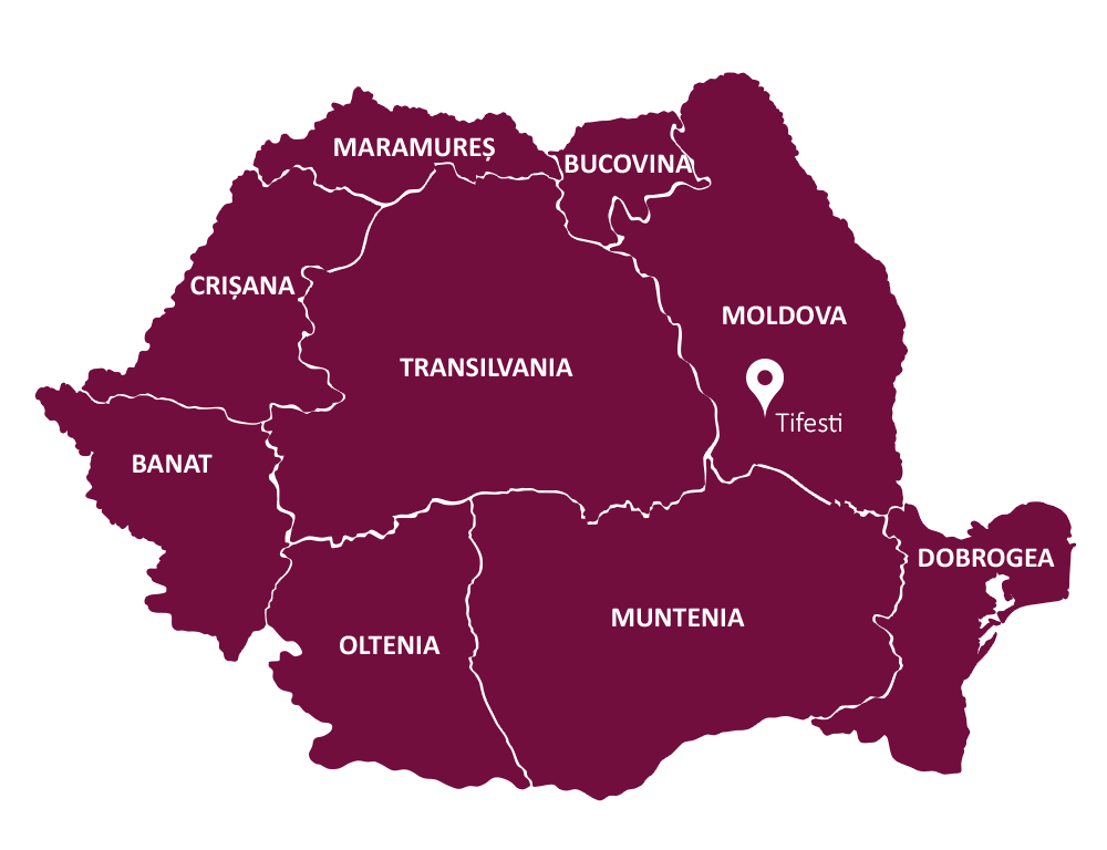 Domeniile Panciu Map